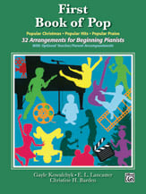 First Book of Pop piano sheet music cover